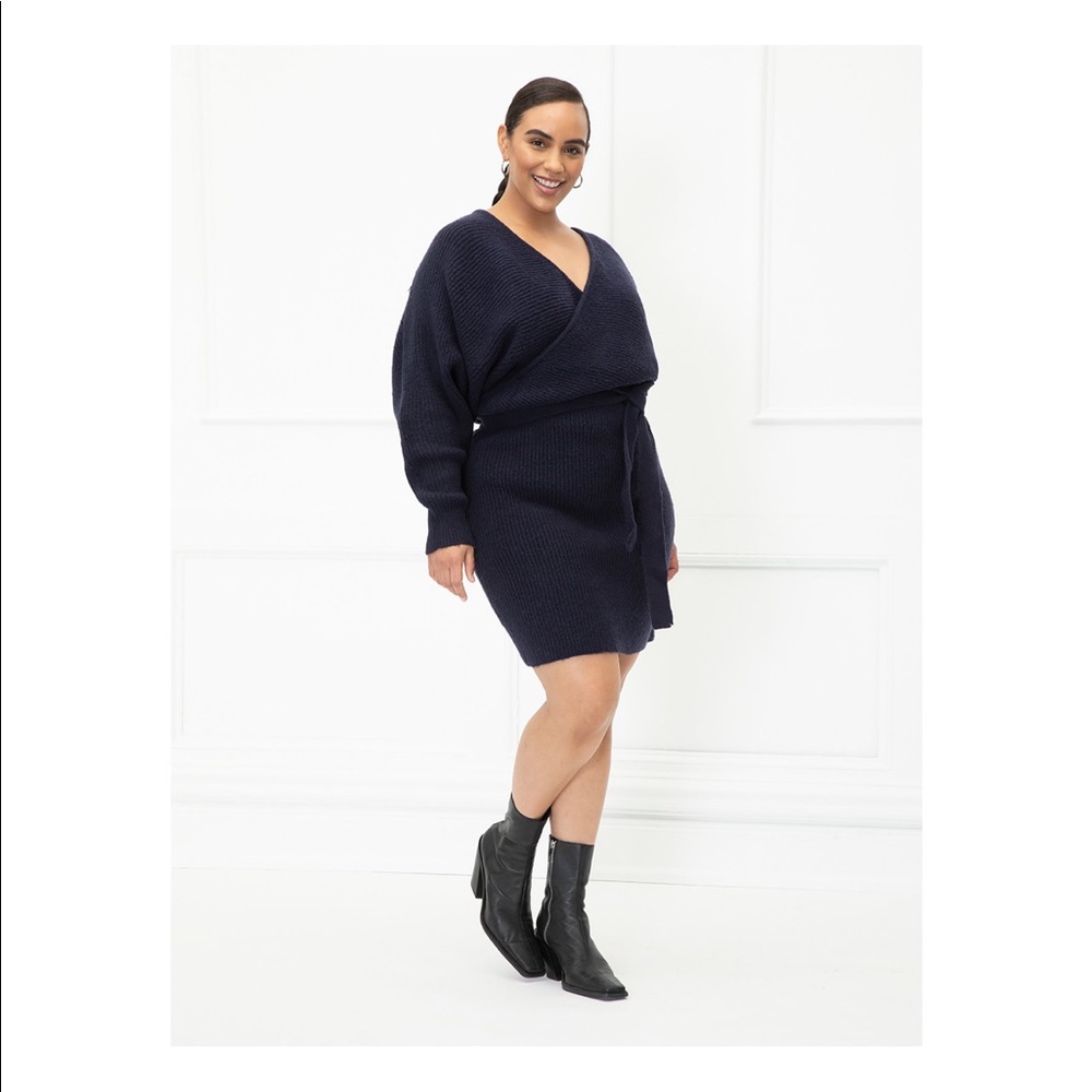 Eloquii dolman sleeve sweater dress NWT